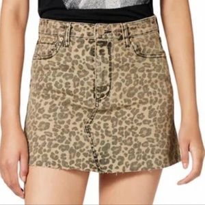 A&F Cheetah Print Skirt